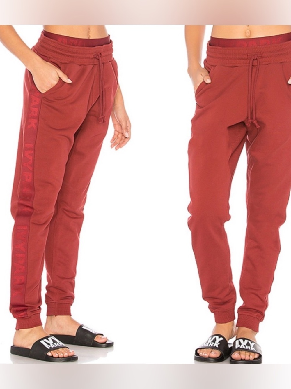 Ivy Park Russet Red Sweatpants Joggers